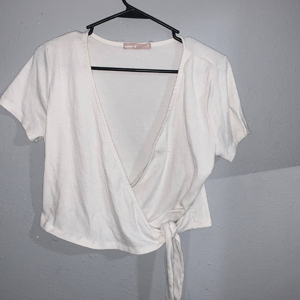 small, white coverup type shirt